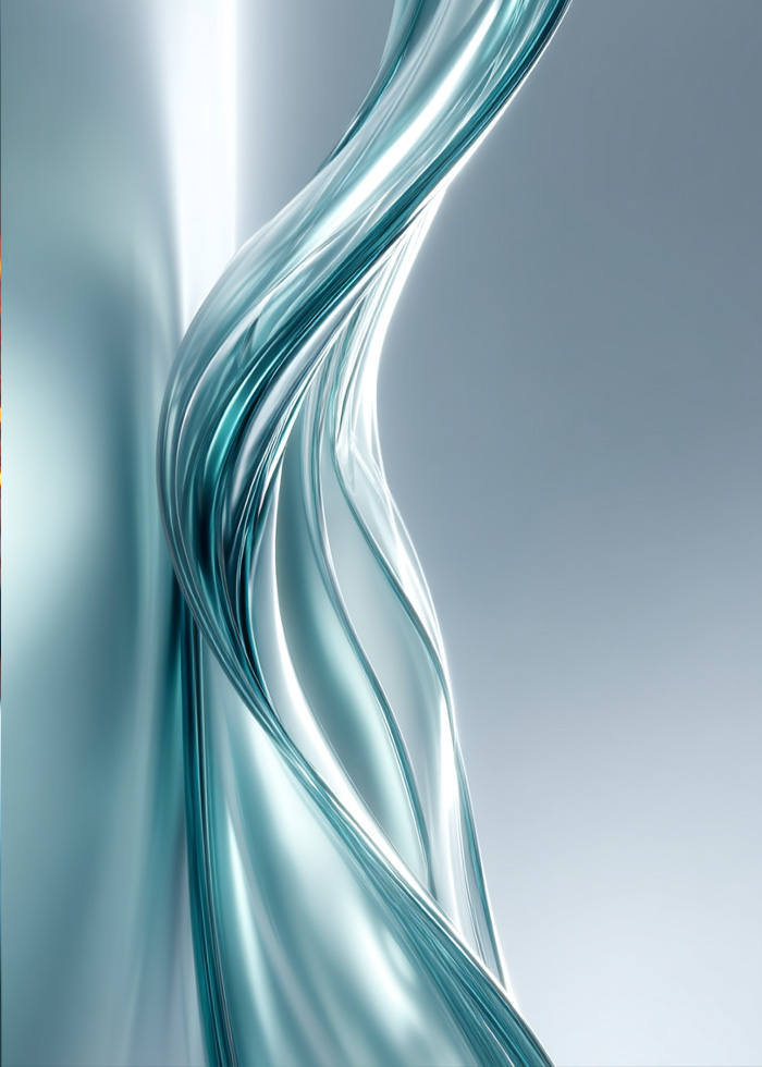 Abstract fluid texture symbolizing skin rejuvenation and aesthetic refinement.
