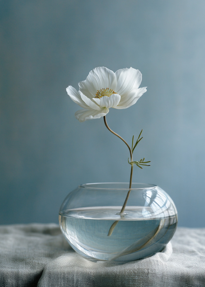 Minimal natural element reflecting calm, balance, and refined body aesthetics.